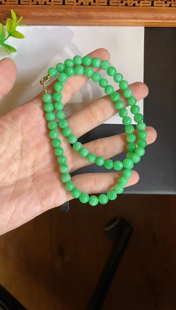 【闪购商品】翡翠颈饰未镶嵌翡翠项链5980