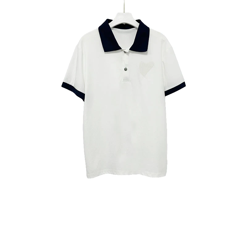 时尚休闲POLO领短袖气质百搭T恤上衣MKGS610【澳门小源同款】