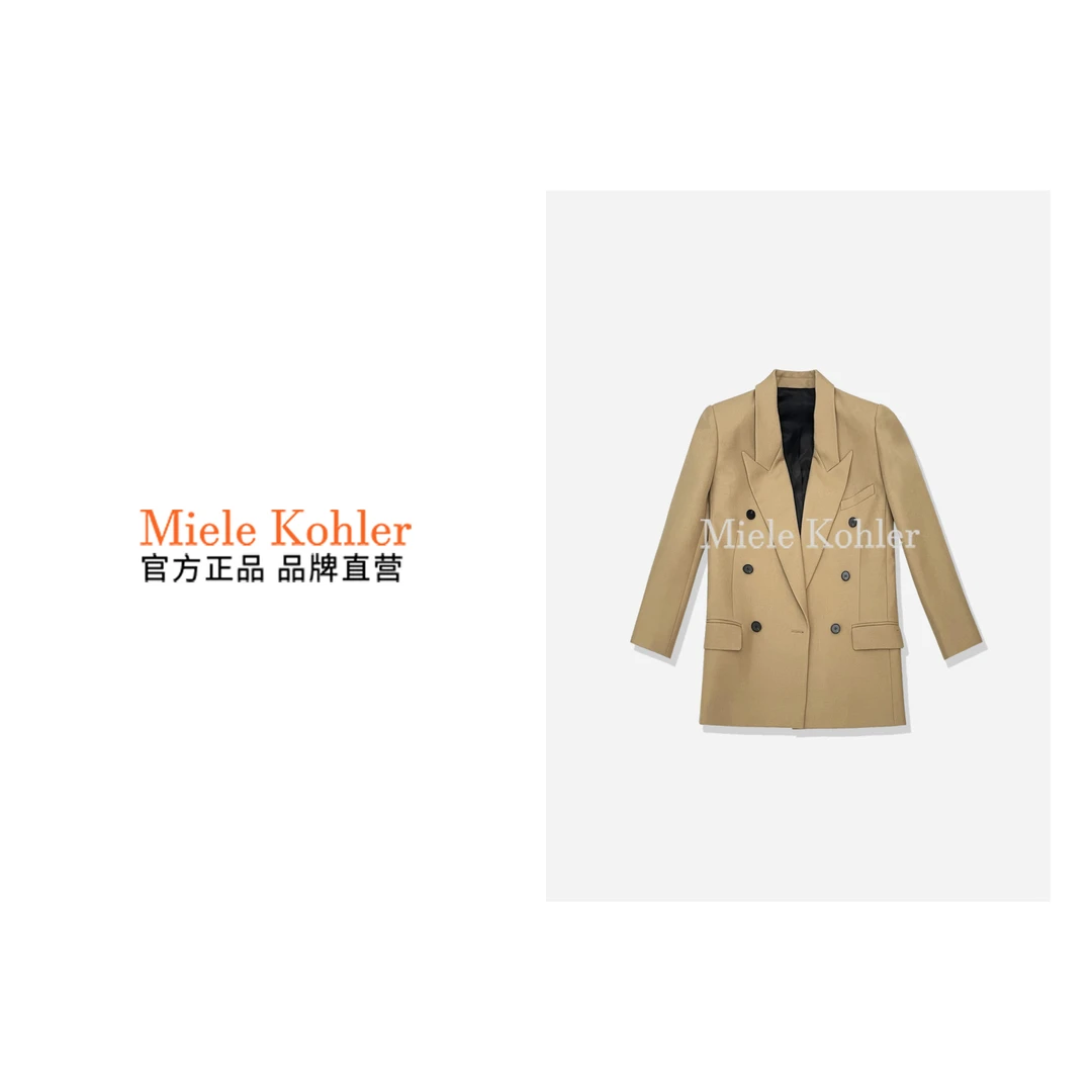 MieleKohler新款休闲百搭女士羊毛外套MKOKQ1587