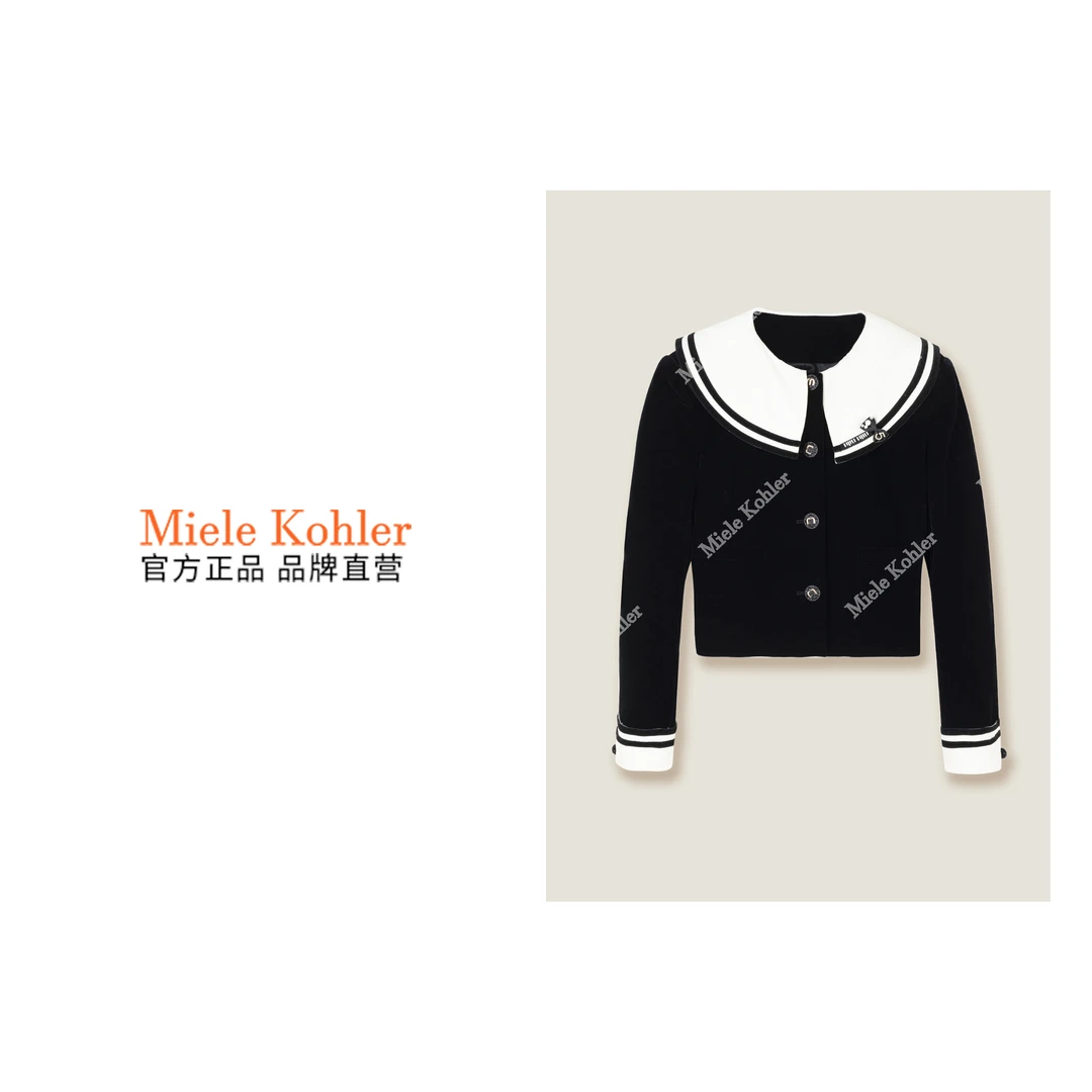 撞色高级感潮流时尚莱赛尔面料上衣MKOMB59056【澳门小源同款】