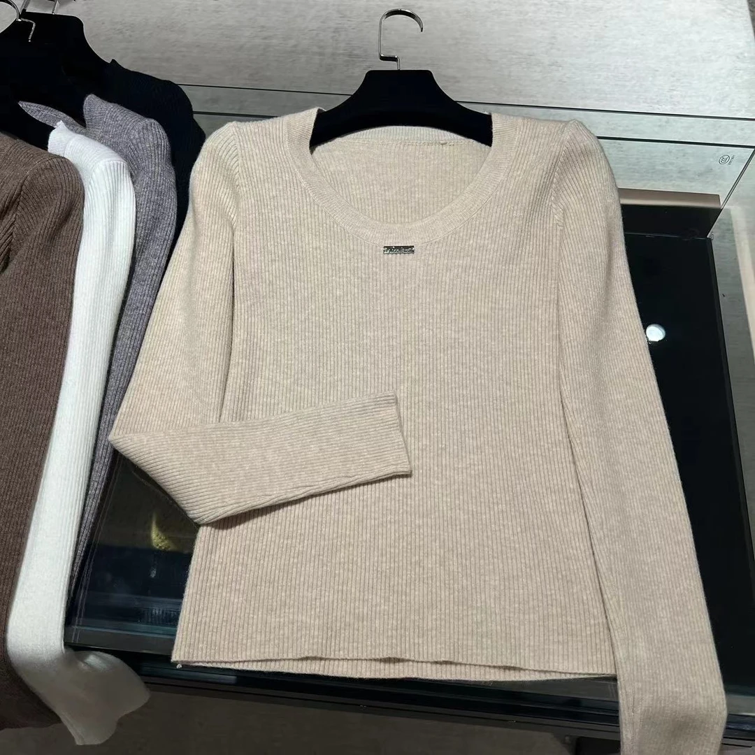 百搭高定老钱风针织衫内搭