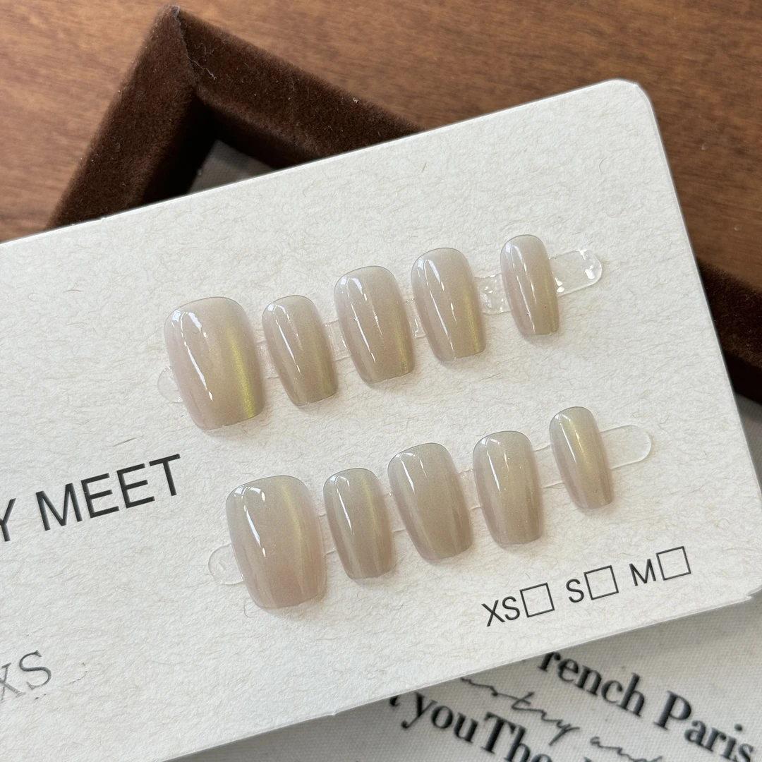 【VeryMeet - 穿戴甲】轻奢高级美甲甲片美甲钻指甲贴片L80