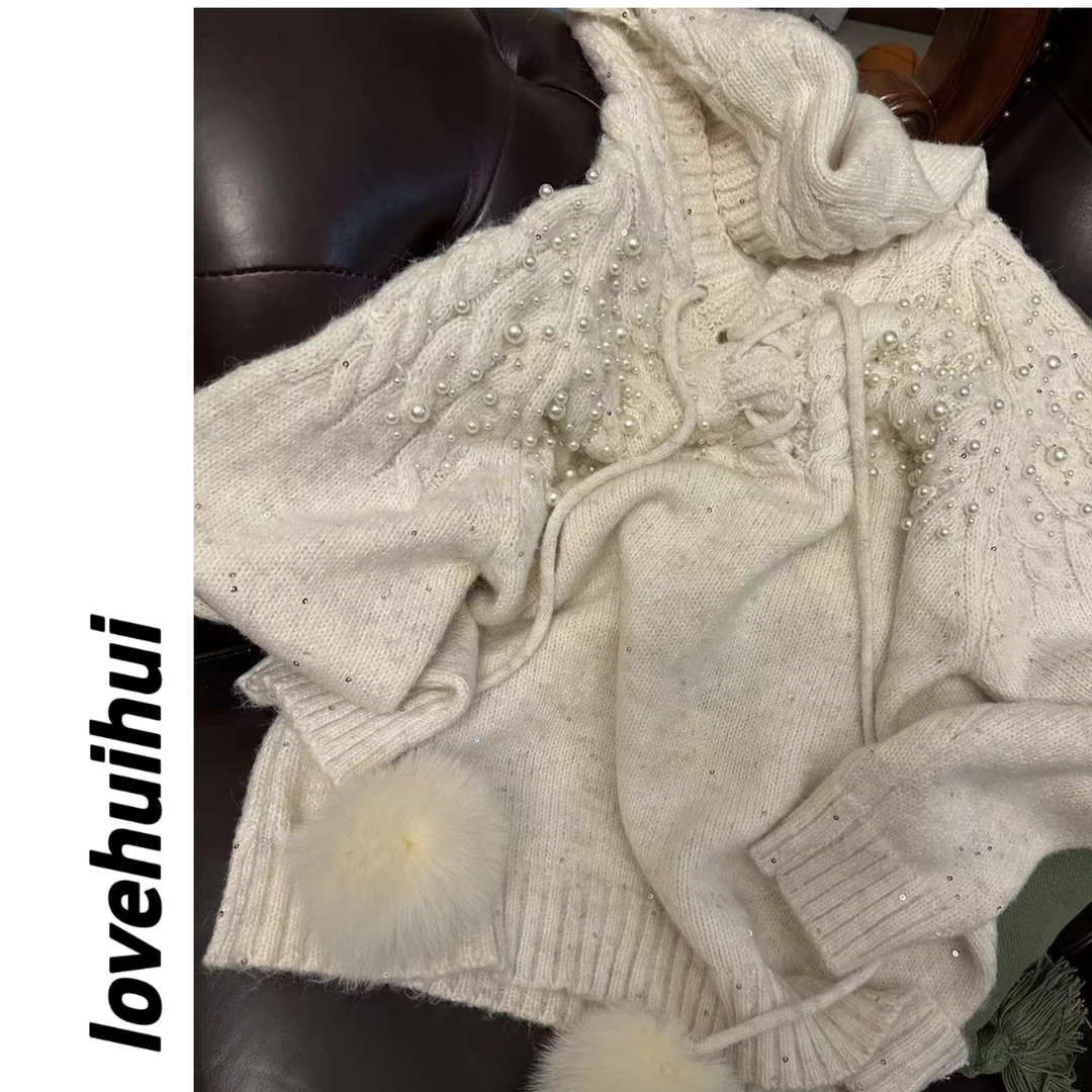 lovehuihui《柔软时光》超可爱连帽秋冬上衣