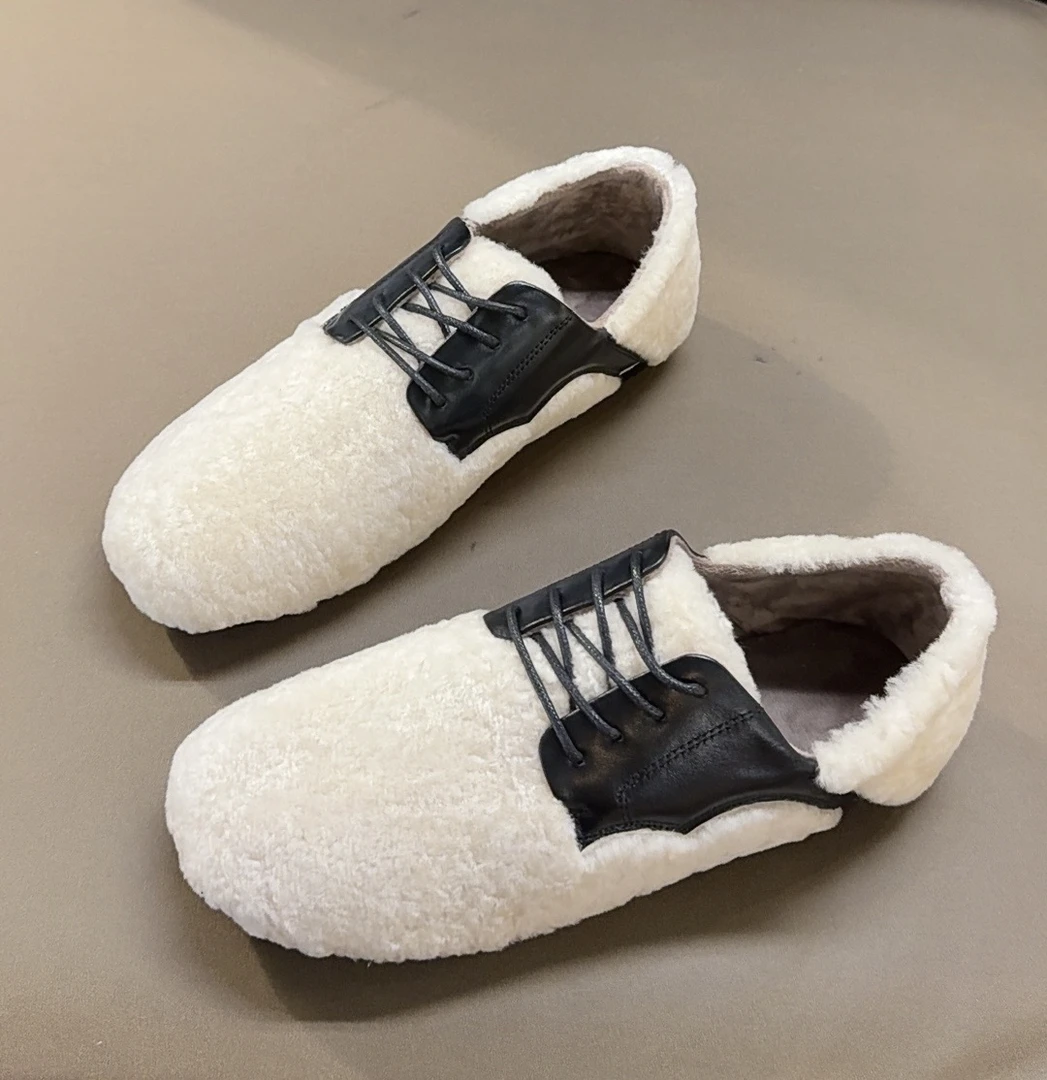 爱的睿网红时尚外穿软底防滑毛毛鞋1522-5