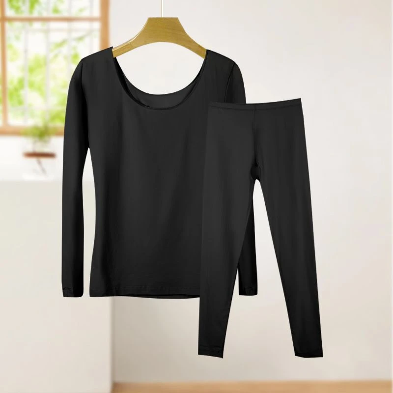 高弹舒适建议兰精莫代尔保暖套装66588