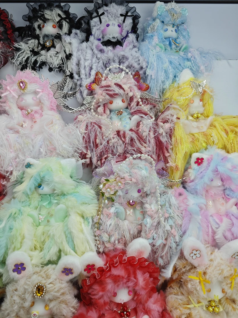 创意垂耳兔硅胶玩具手工DIY捏捏乐