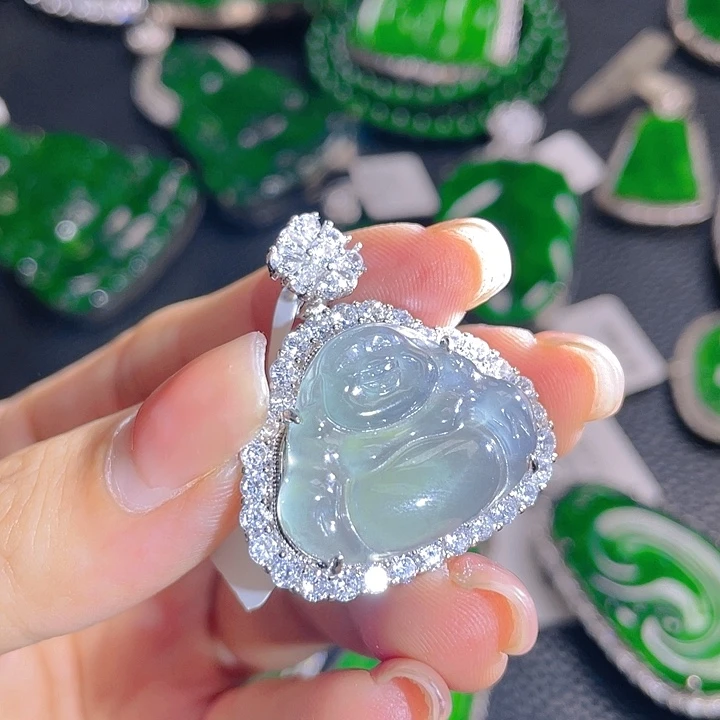 翡翠颈饰未镶嵌27，