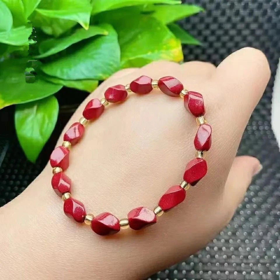 含辰砂工艺品正品朱砂本命年扭转乾坤时来运转手链女款