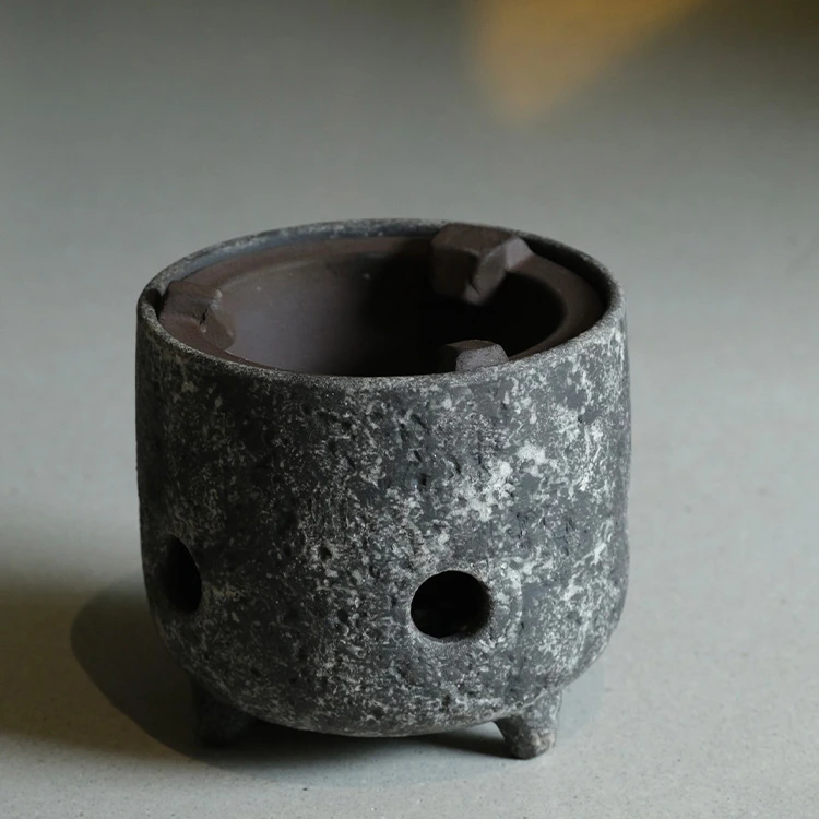 溪元 隐寂五福炉（高12cm，口径12.8cm，可碳可酒精）