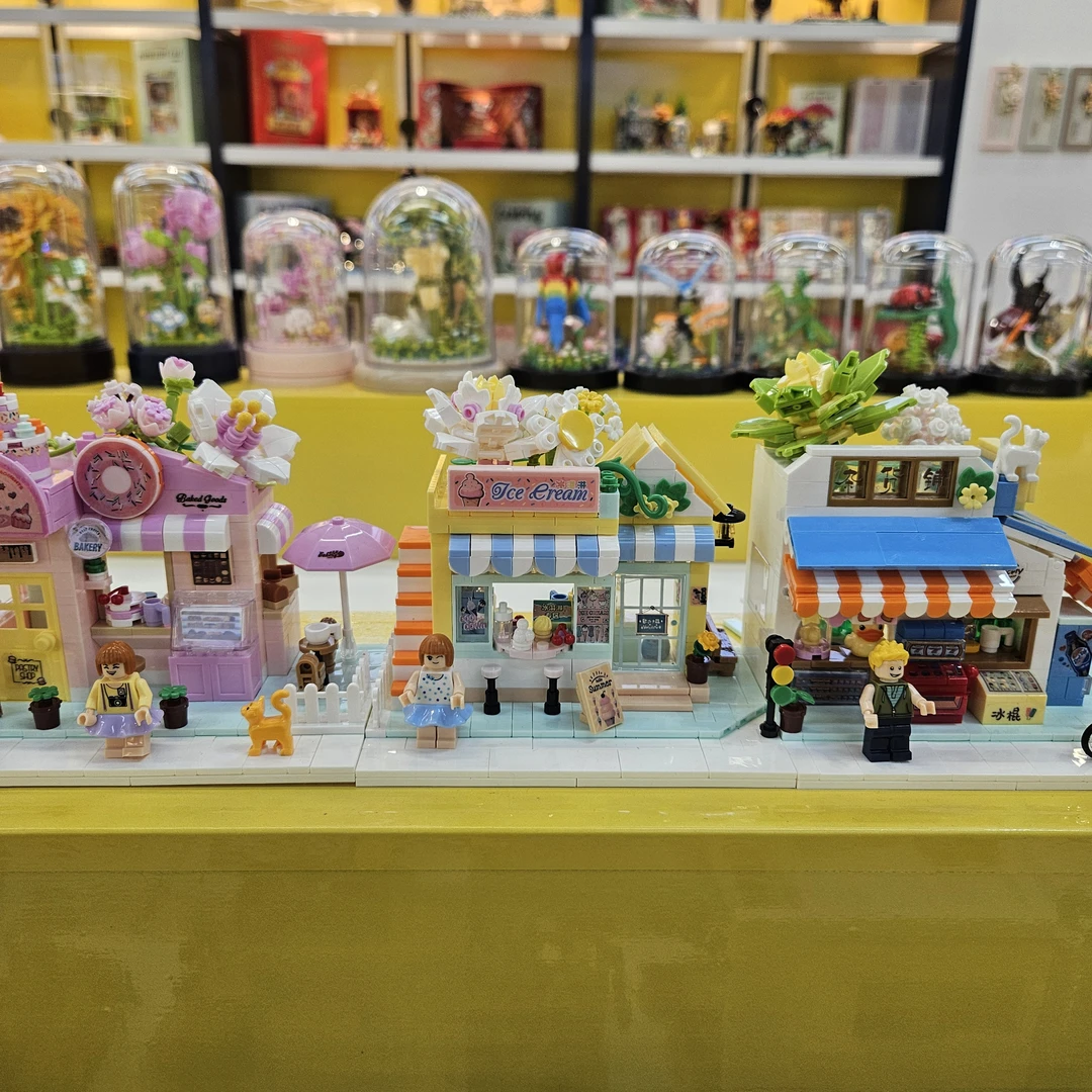 贝乐迪积木拾光小栈+甜蜜之夏+贩卖回忆