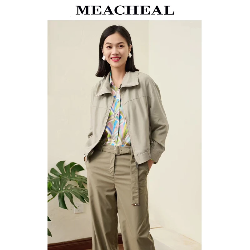 MEACHEAL【晨粉专享】若草绿外套823310012028