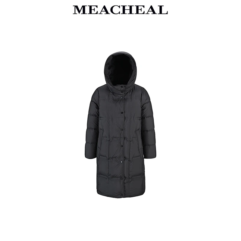 MEACHEAL米茜尔【星线好物】三色连帽羽绒960066621015