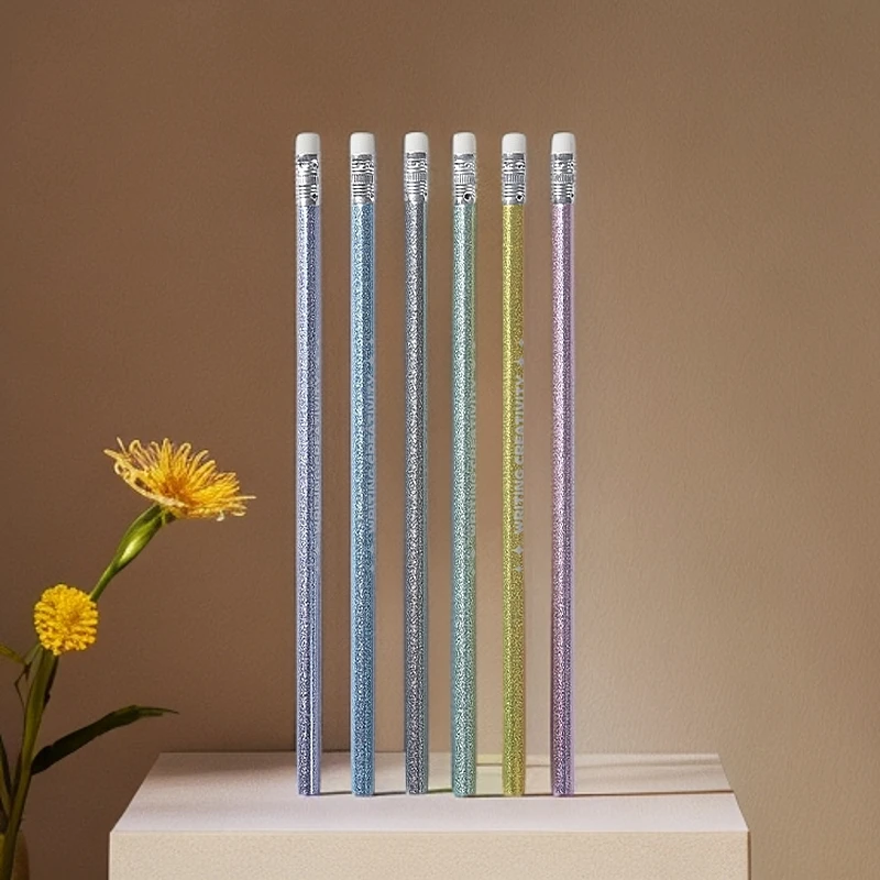 晨光AWP309B7/B8 炫闪HB/2B三角橡皮头木杆铅笔