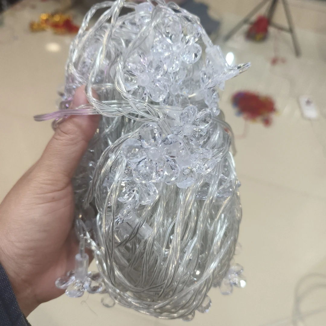 樱花彩灯串户外防水星星灯庭院露营装饰灯