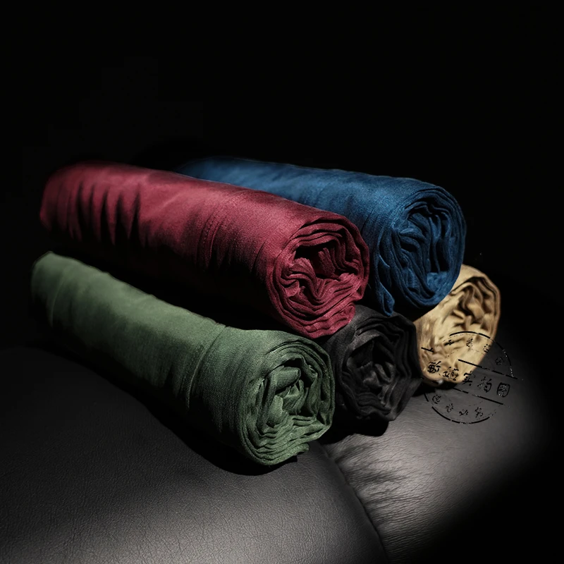 【奢华柜货】桑蚕 丝垂感轻奢高腰显瘦直筒窄版阔腿裤