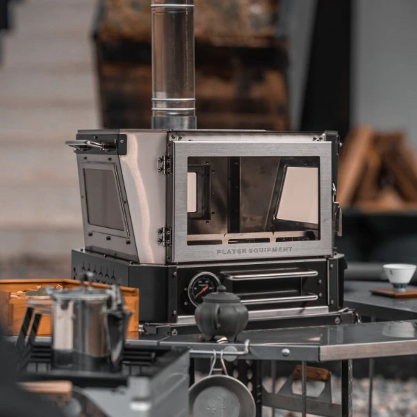 【黑固星宴 25 款】户外精致露营取暖高热值烤箱柴火炉供暖野外野营