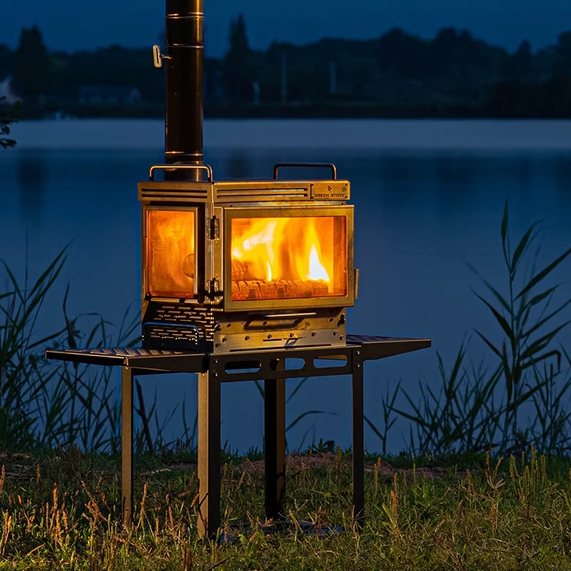 GreenStove2024第三代绿炉小壁炉 FP 3.0户外柴火炉露营帐篷炉