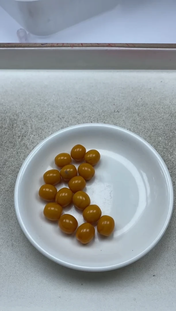 【闪购商品】蜜蜡颈饰未镶嵌老蜡枣珠5￥12*13mm*4