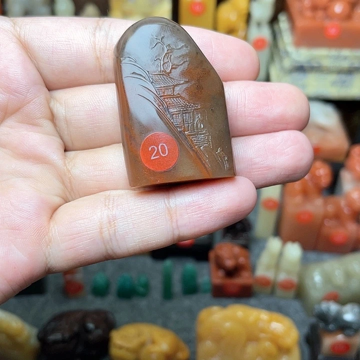 寿山石寿山石尼姑楼