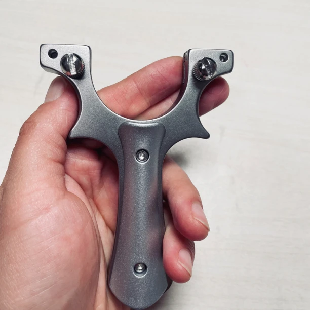 不锈钢成人户外玩具把手【送皮筋泥丸喵具】