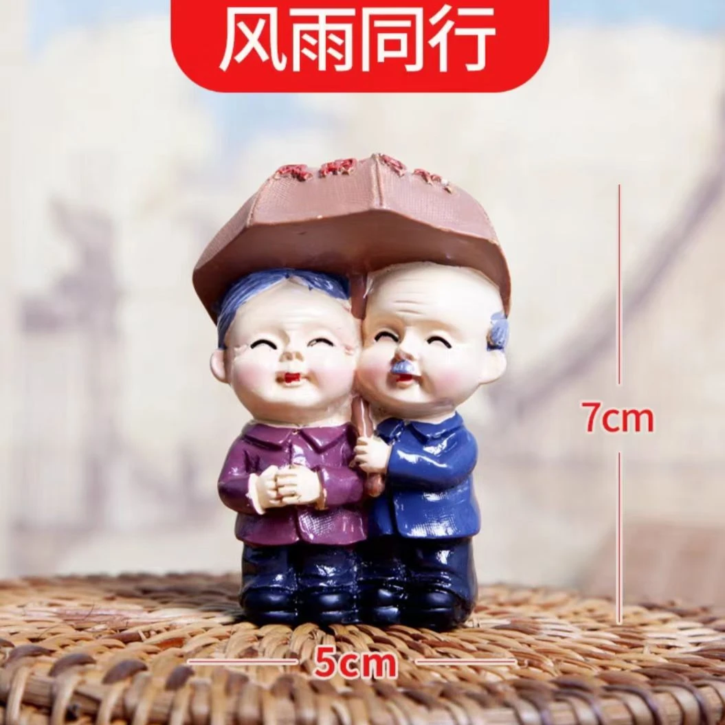 创意结婚礼物送新人婚庆娃娃摆件实用新婚礼品婚房装饰