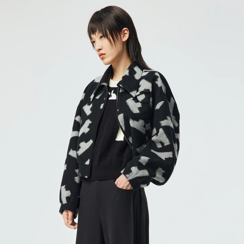 H·GENTEEL荷高 冬季新品风格款外套GCC43520699