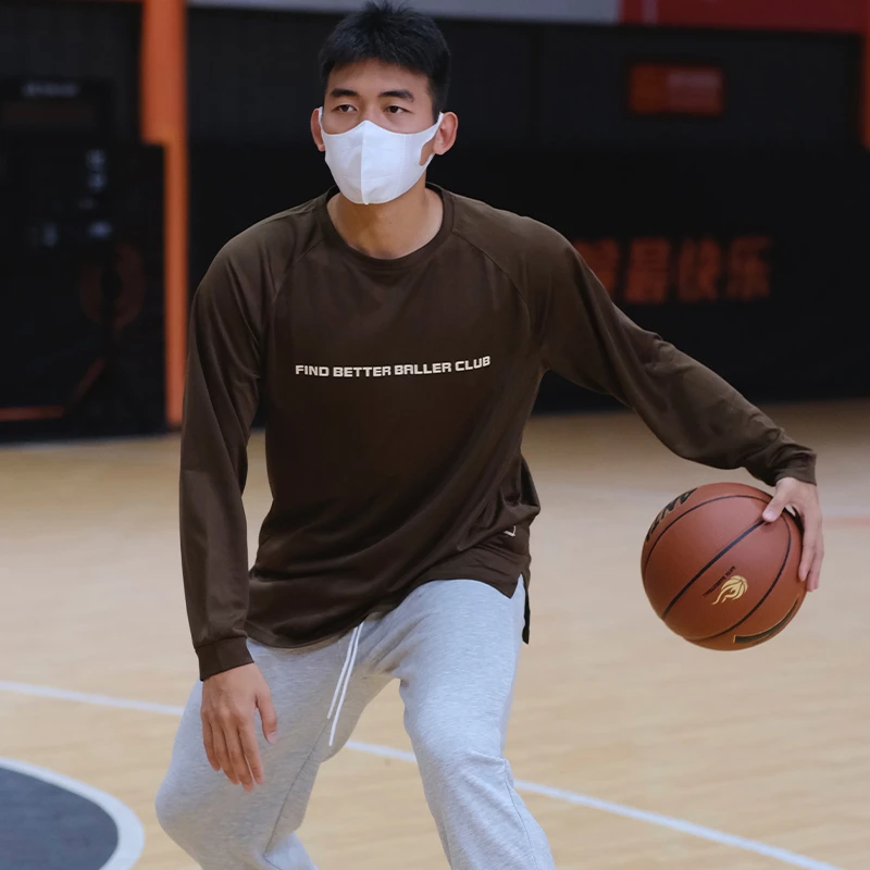 FIND BETTER2023新款秋冬男女宽松速干跑步篮球训练健身 运动长袖