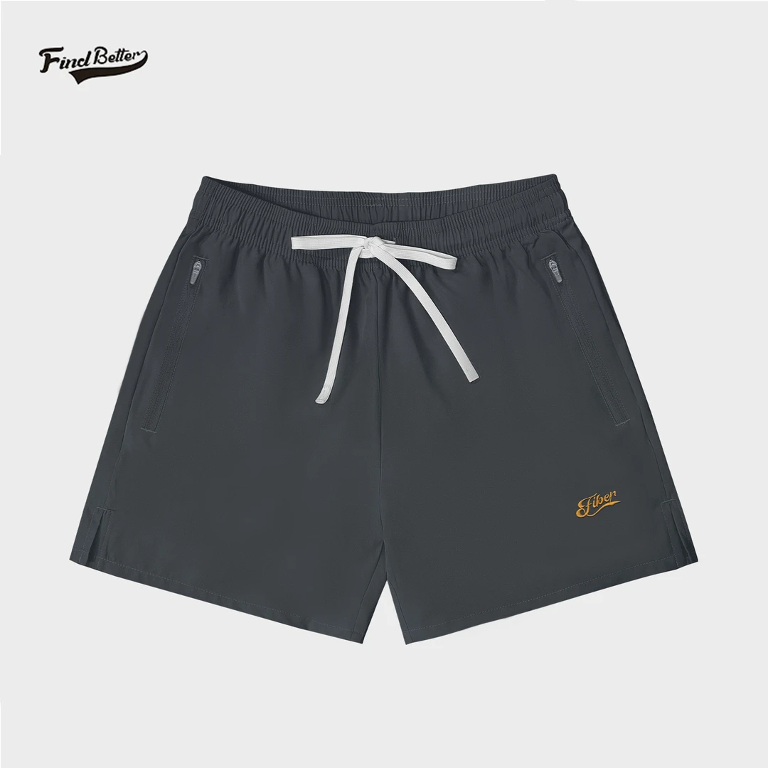 FIND BETTER夏季口袋拉链户外跑步美式篮球健身训练速干运动短裤