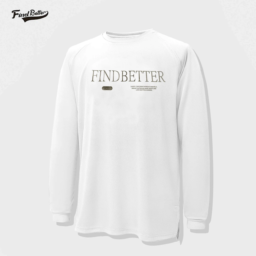 FIND BETTER2023秋冬户外骑行跑步篮球健身训练 运动长袖运动T恤