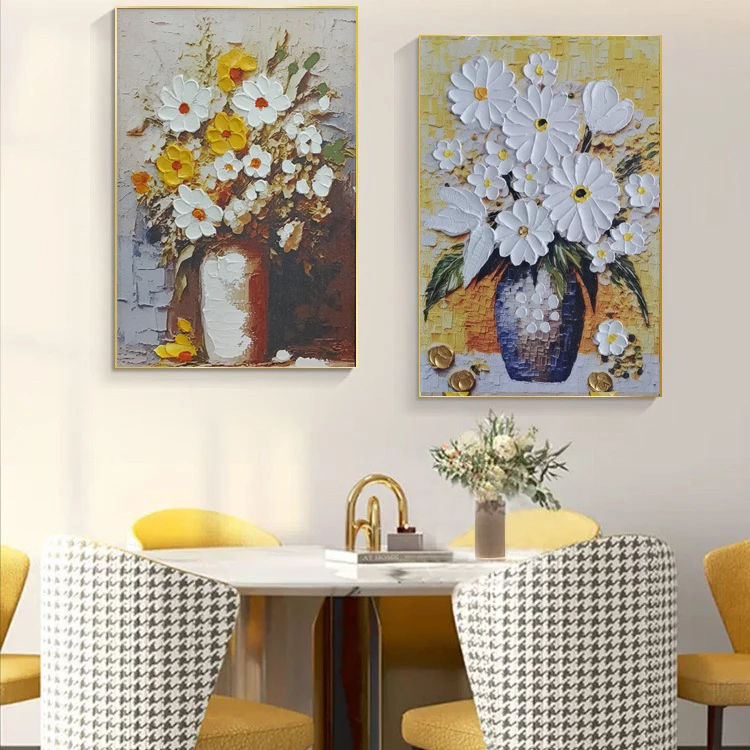 CT 446-3砂岩油画肌理感走廊过道玄关卧室客厅餐厅送货上门装饰画