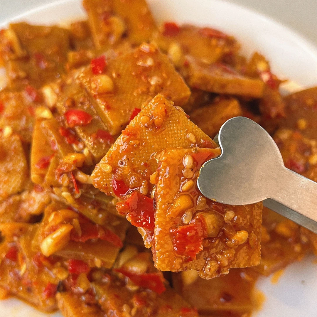【蒜蓉香干】湖南特产平江豆干手工麻辣豆干零食无添加小吃蒜味即食