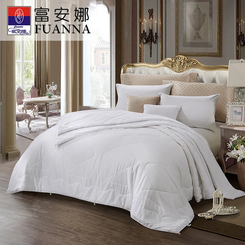 【断码浮力】富安娜家纺100桑蚕丝纯桑丝冬厚被柔软保暖冬被芯被子