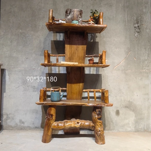 侘寂风多用博古架