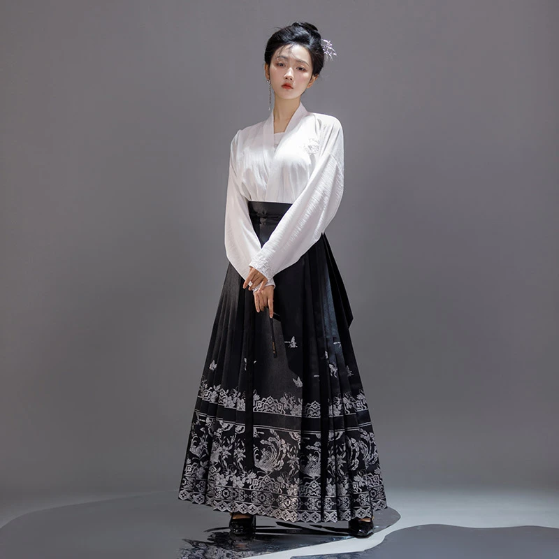 重回汉唐 寻香 凤朝阳 新品汉服马面裙古装中国风