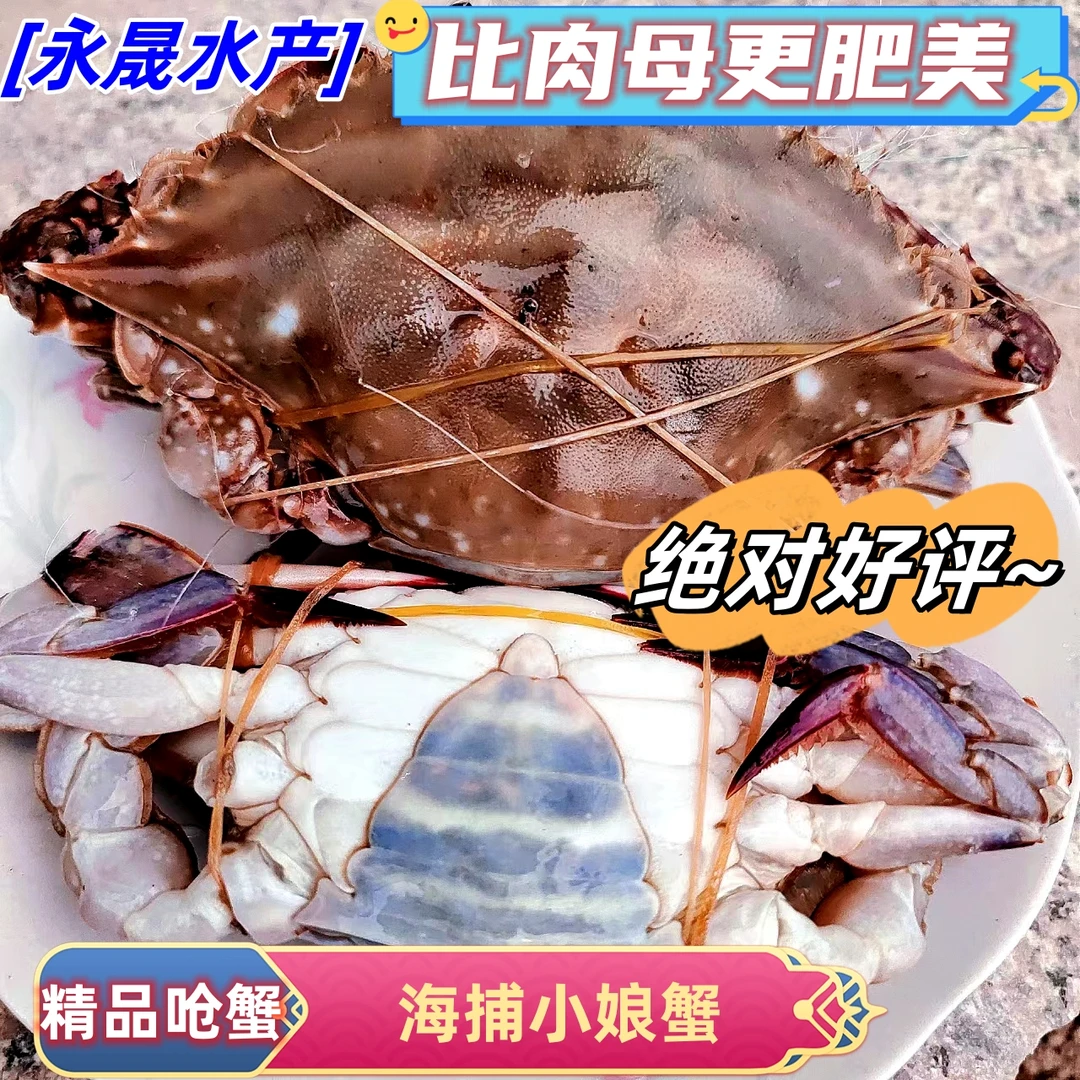 【太肥太肥】脆皮迷你二母菇娘蟹腿肉 一卤盐三角蟹腿肉腌制蟹肉