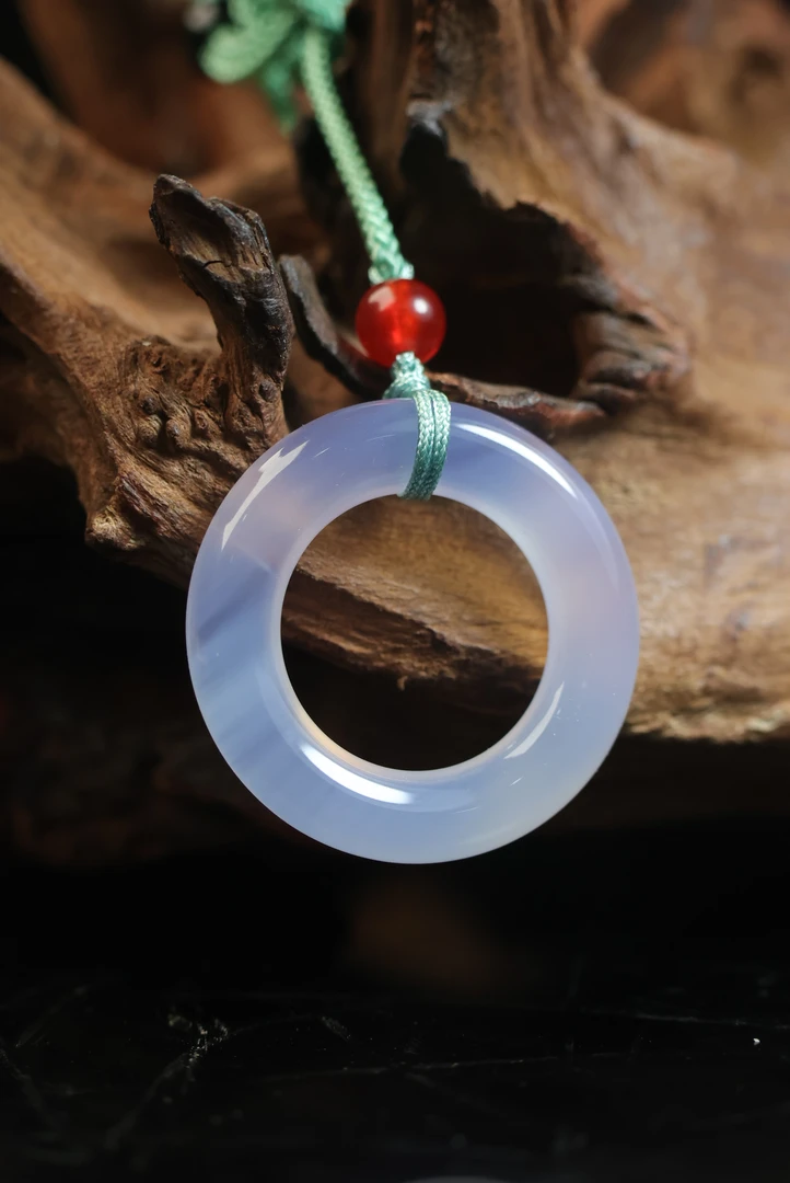 新人福利-玛瑙戒圈吊坠-YS117