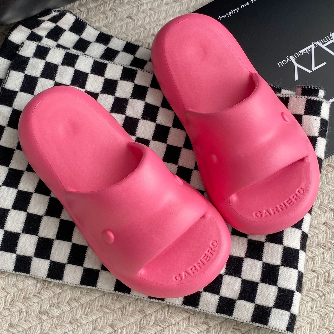 可爱小鲸鱼亲子时尚好穿凉拖居家外穿情侣防滑拖鞋