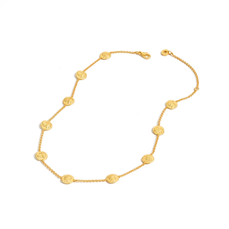 铜合金项链 HELA AOMI 气质女士百搭时尚坠链CY4AT54101