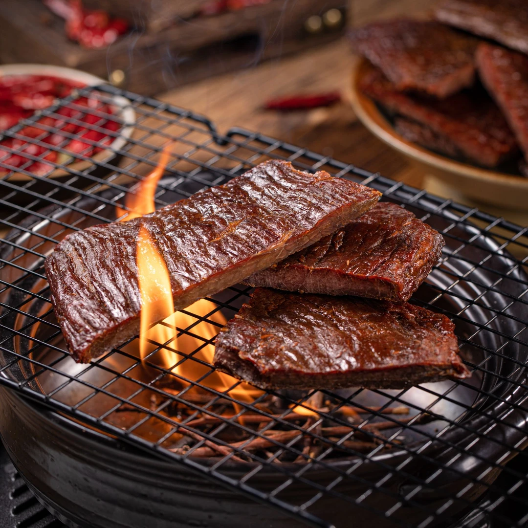 白音杭盖原味手撕风干牛肉片100克*5片