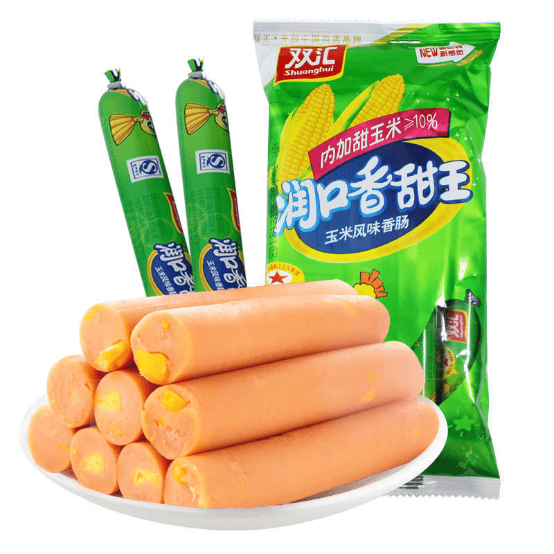 润口香甜王240g袋装玉米火腿肠即食香肠网红零食小吃休闲食品