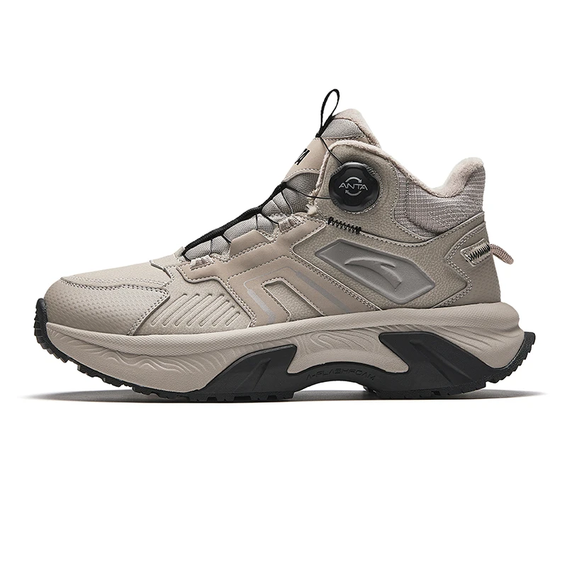 安踏无界冬季男女加绒棉鞋保暖防滑耐磨高帮户外登山鞋112518964