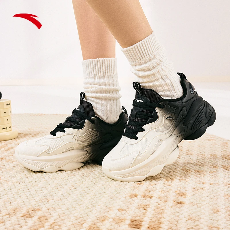 【关晓彤同款】安踏坚果鞋丨休闲鞋女子撞色拼接运动鞋122418885