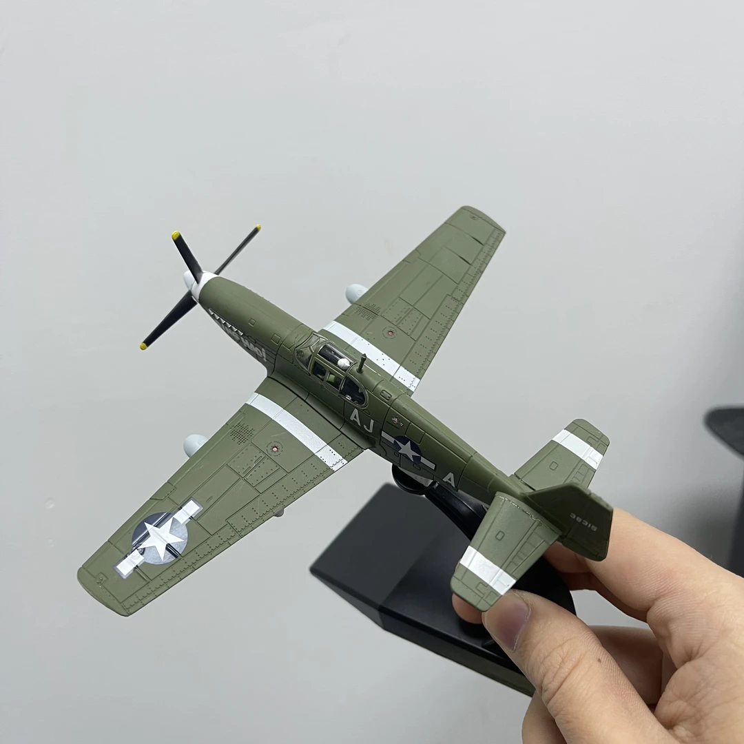 【P51B野马】1:72战斗机合金模型收藏（合金+ABS工程塑料）