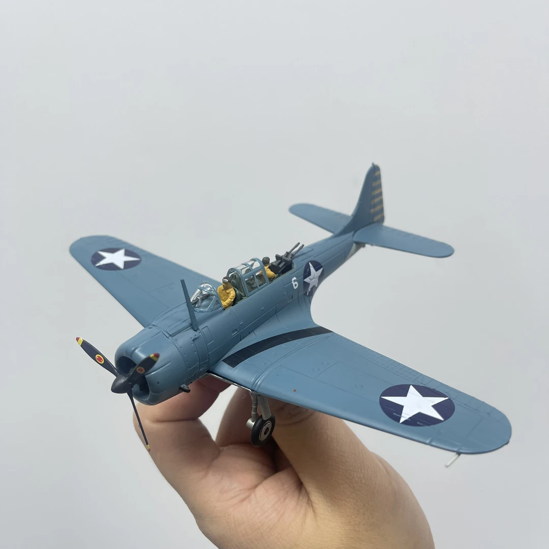 【SBD无畏轰炸机】1:72俯冲轰炸机合金模型收藏(合金+ABS工程塑料)