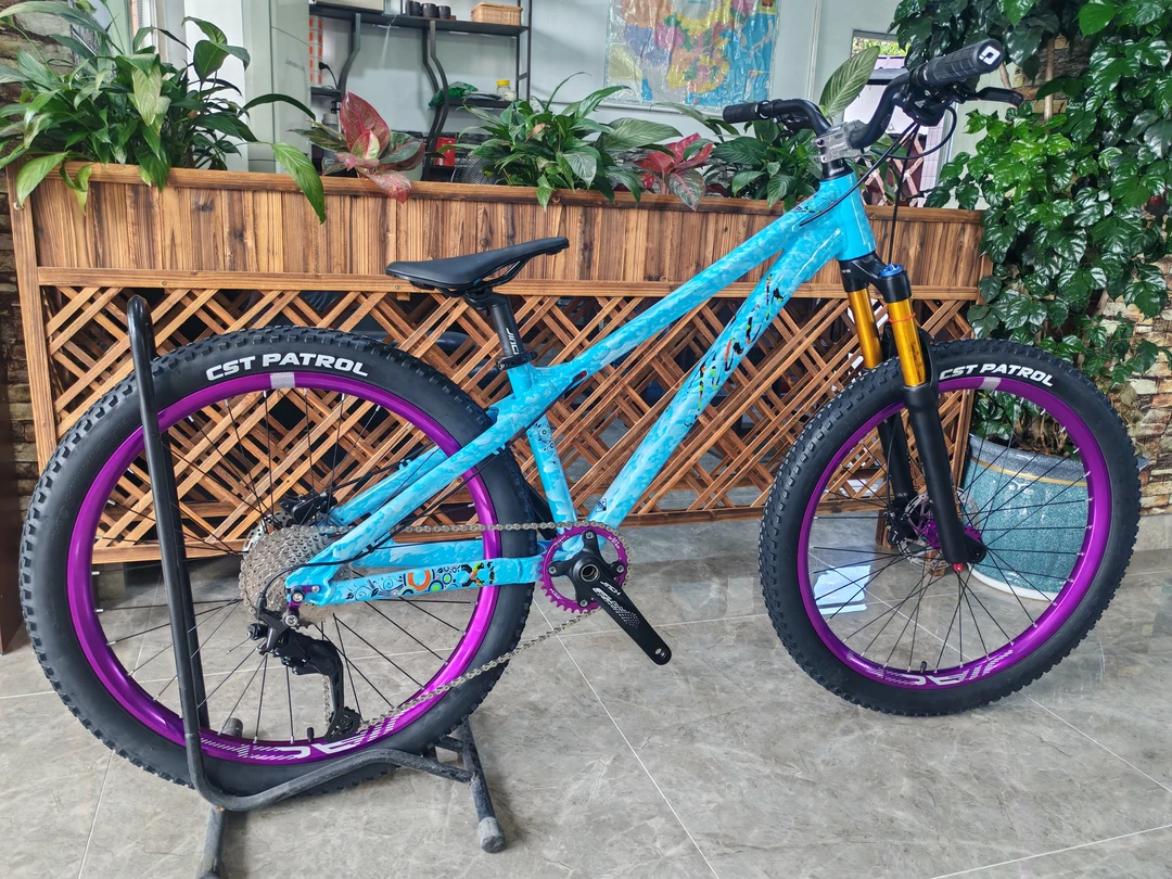 捷骐品牌26寸铝合金单盘九速土坡车