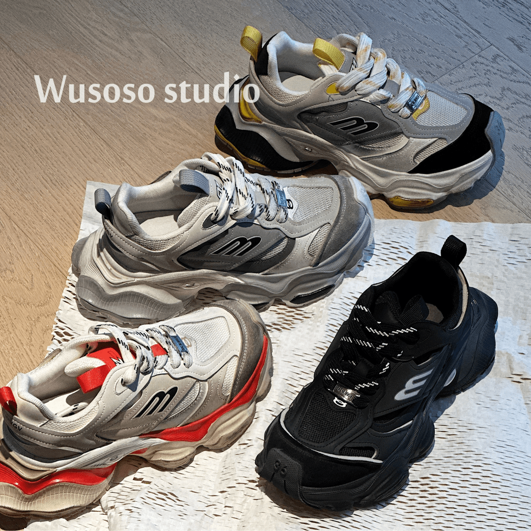 【soso】脏脏鞋｜24年巴家走秀5xl时髦精必入老爹鞋｜大很大百搭厚底