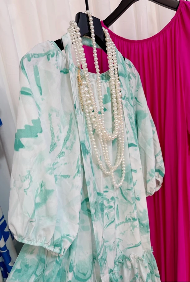 【美丽定制】【清风雅】新款气质连衣裙