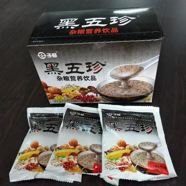 黑盒子母黑五珍杂粮营养饮品360克一盒手礼佳品