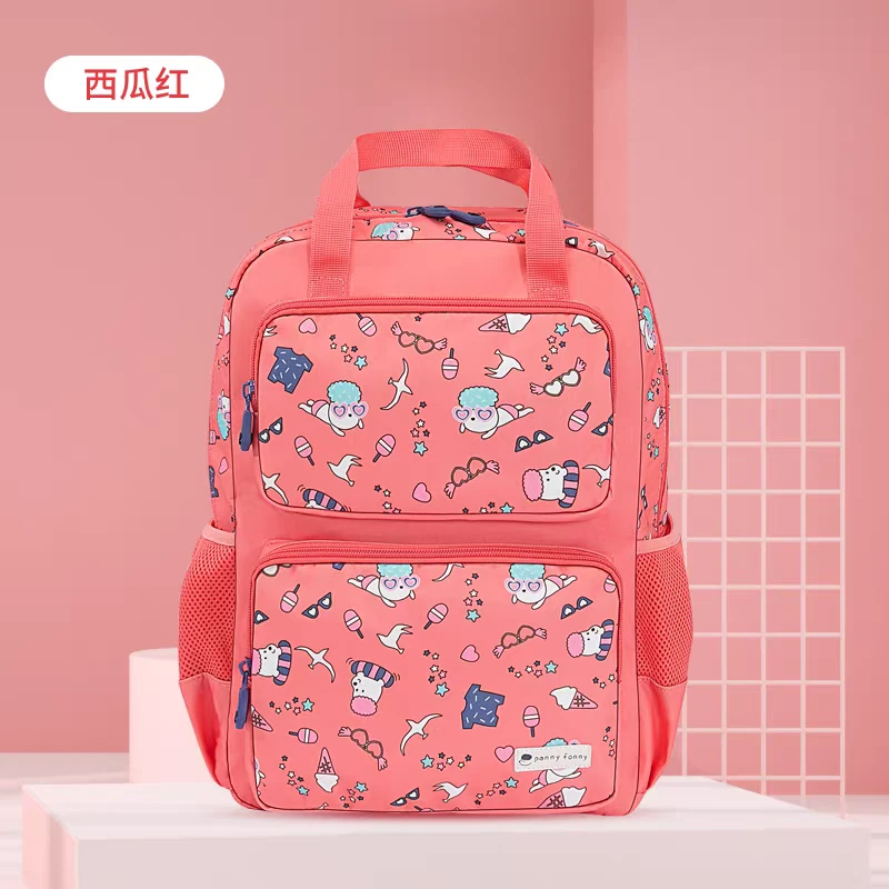 小学生男女生书包一到三年级男孩新款卡通满印护脊超轻便背书包