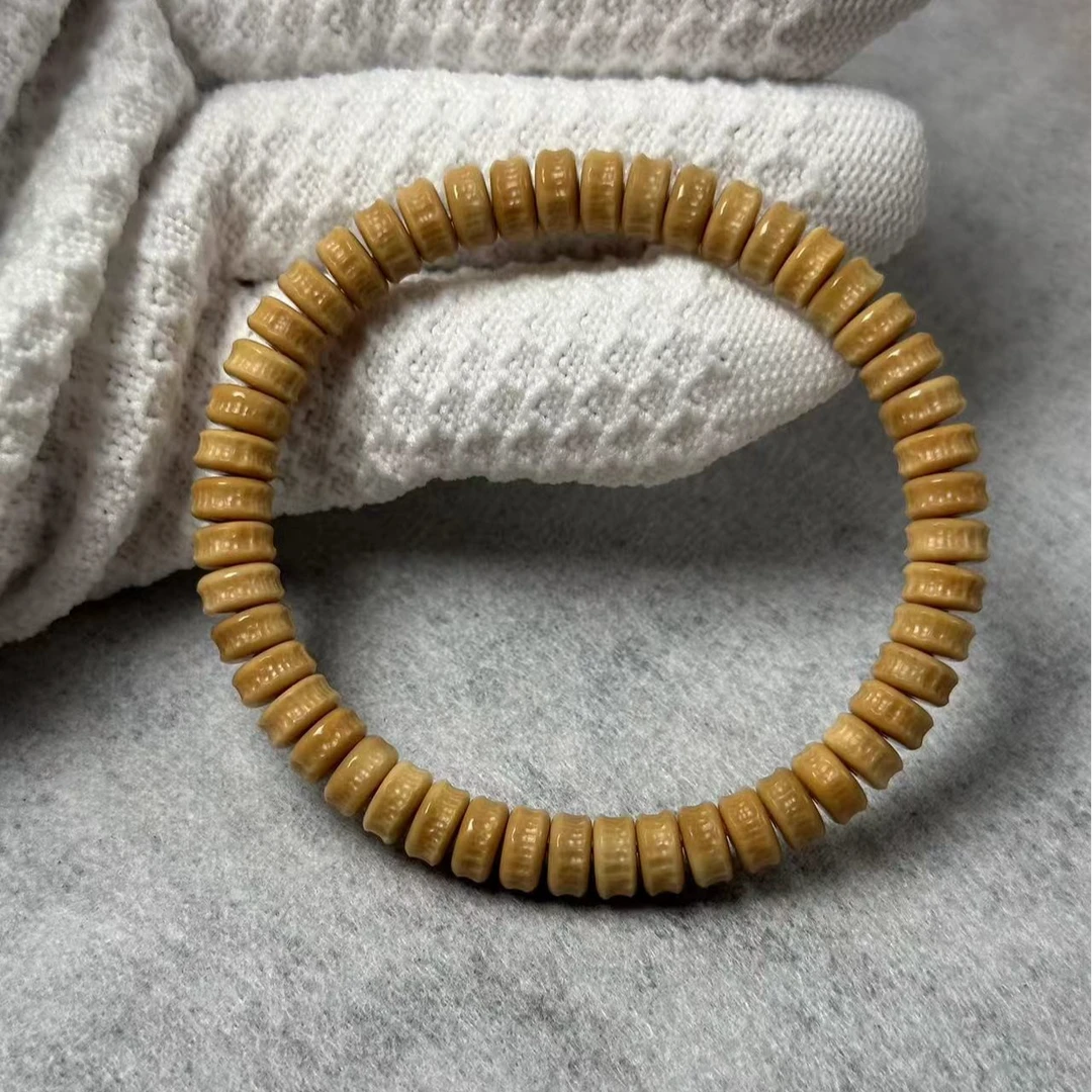 『果木出品』龙嘎龙脊菩提手串 精工玉化料